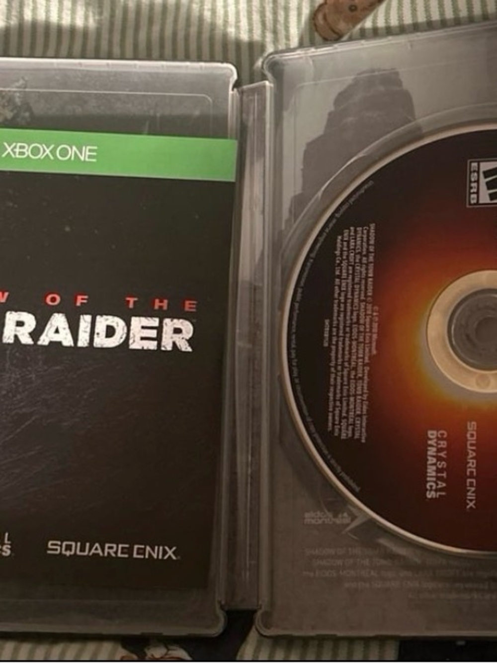 Limited Steelbook Edition: Shadow of the Tomb Raider for Xbox One